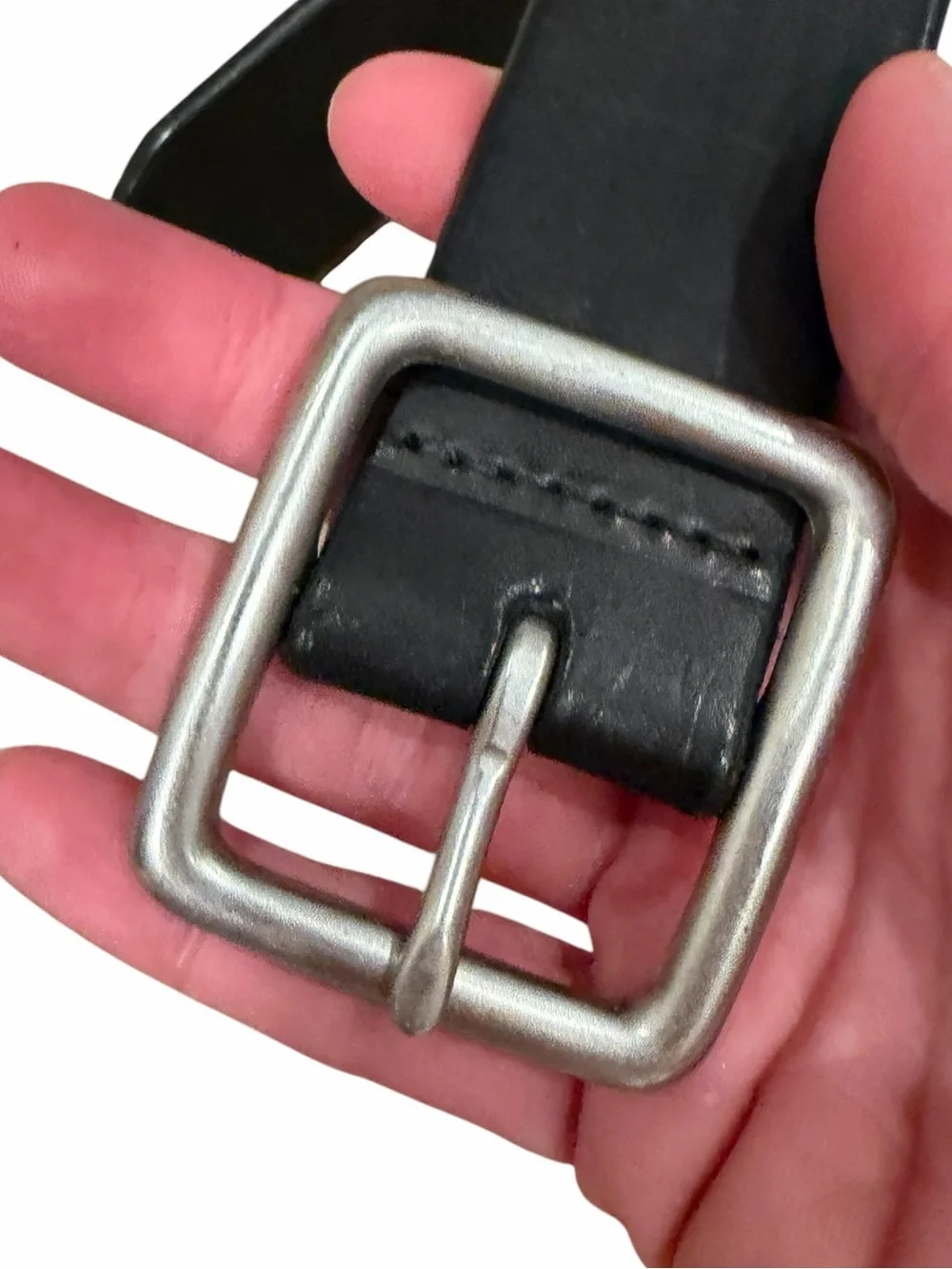 J.Crew 1.25” Italian Leather Belt size 32